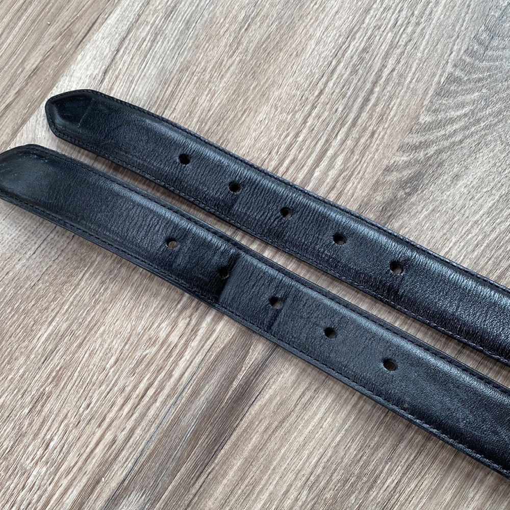 PAIR mens Coach belts 38 & 40 - Picture 8 of 8
